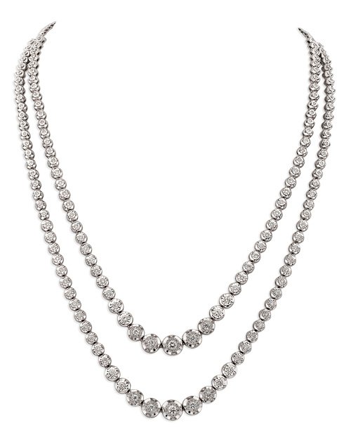 12K extention (2 line NK) ANK0002369 - 18K white gold  40.18 gm, 242 D  2.2 carat, AED.19999