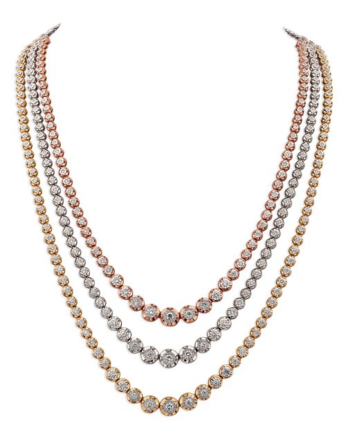 12K extention (3 line NK) ANK0002354 18K yellow, white & rose gold  58.27 gm, 377 D  3.20 carat, AED29999