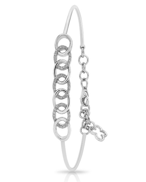 ABR0001561 - 18K white gold 6.63 gms, 48D - 0.18 carat