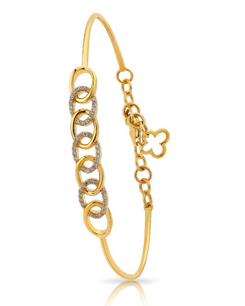 ABR0001564 - 18K yellow gold 6.82 gms, 48D - 0.18 carat