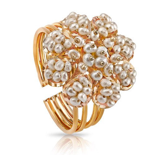 Ring - RN0004406  - 21K yellow gold - 6.56 gm