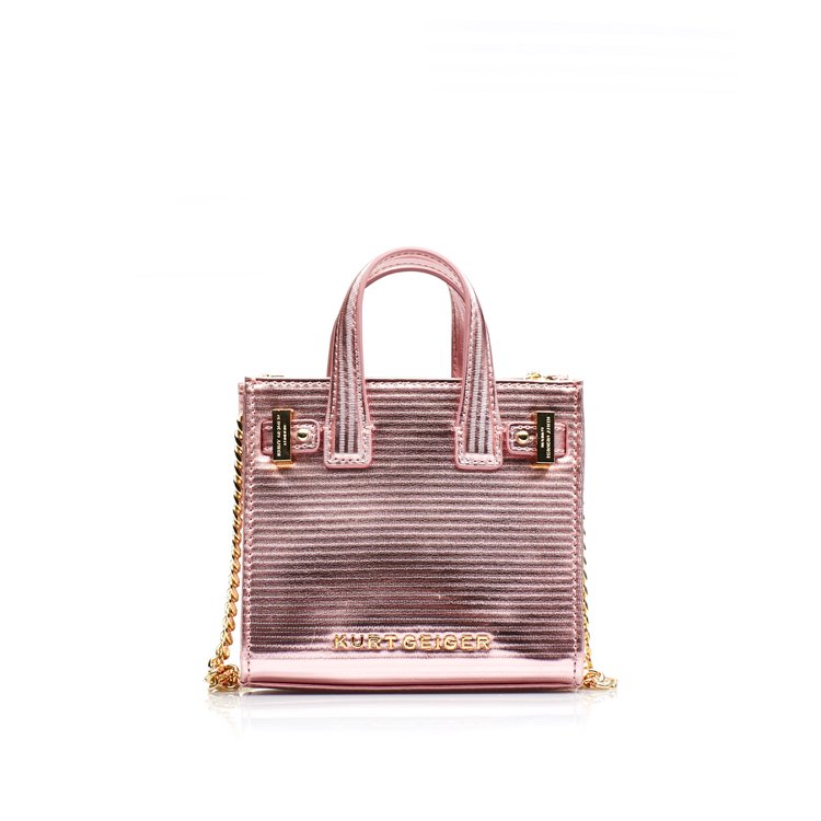 Micro-London-tote-Pink-metallic AED 799