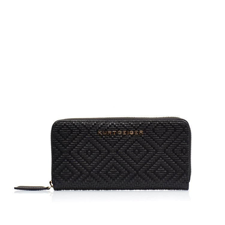 Zip-around-wallet-Black AED 499